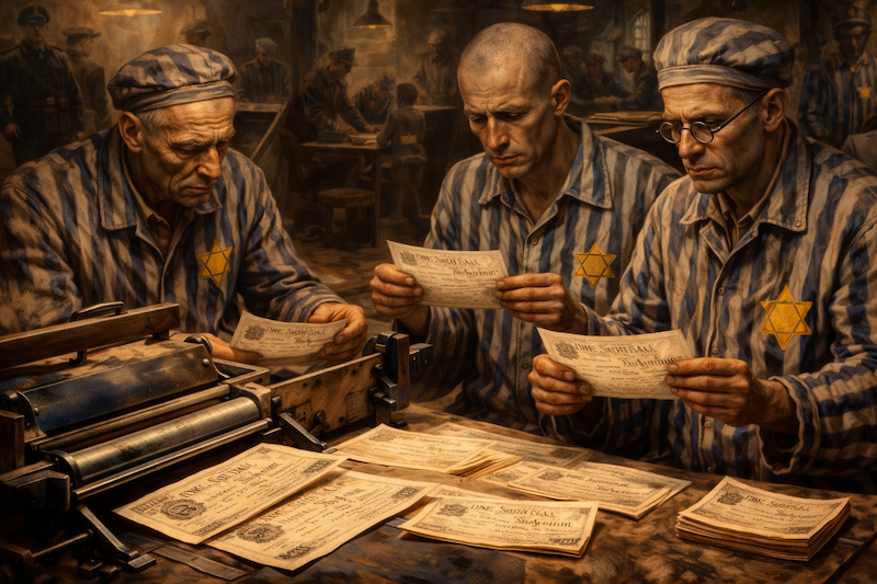 Operace Bernhard Jak chtěl Hitler zničit Británii falešnými librami